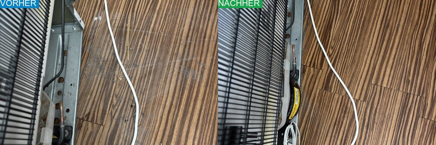 AYA Reinigung Vorher Nachher