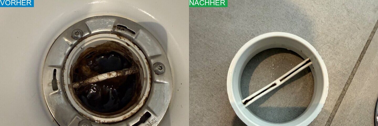 AYA Reinigung Vorher Nachher