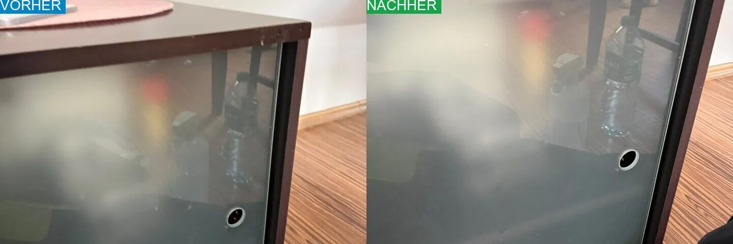AYA Reinigung Vorher Nachher