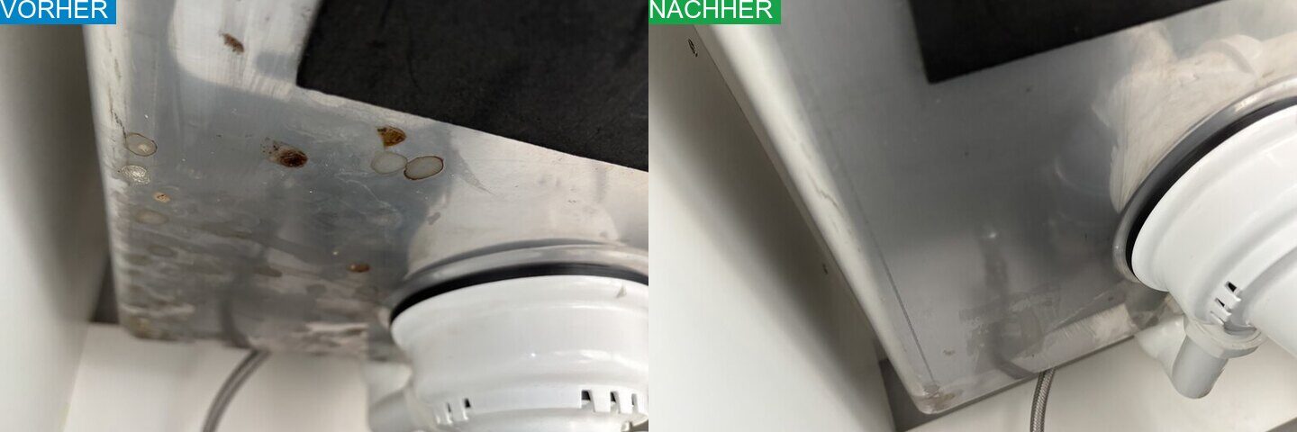 AYA Reinigung Vorher Nachher