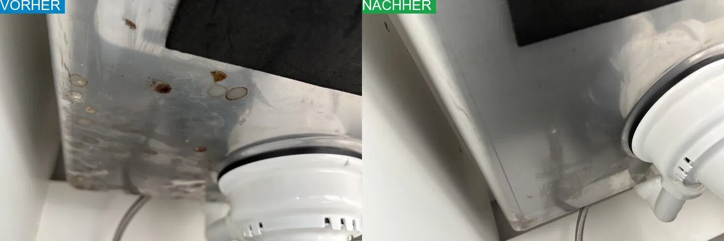 AYA Reinigung Vorher Nachher