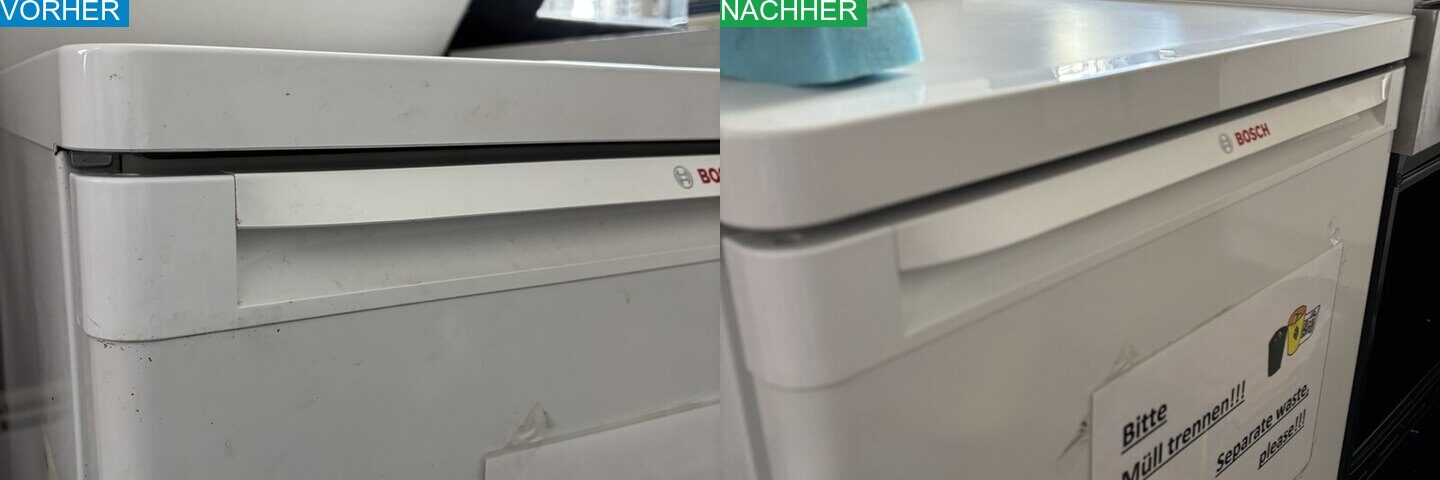AYA Reinigung Vorher Nachher