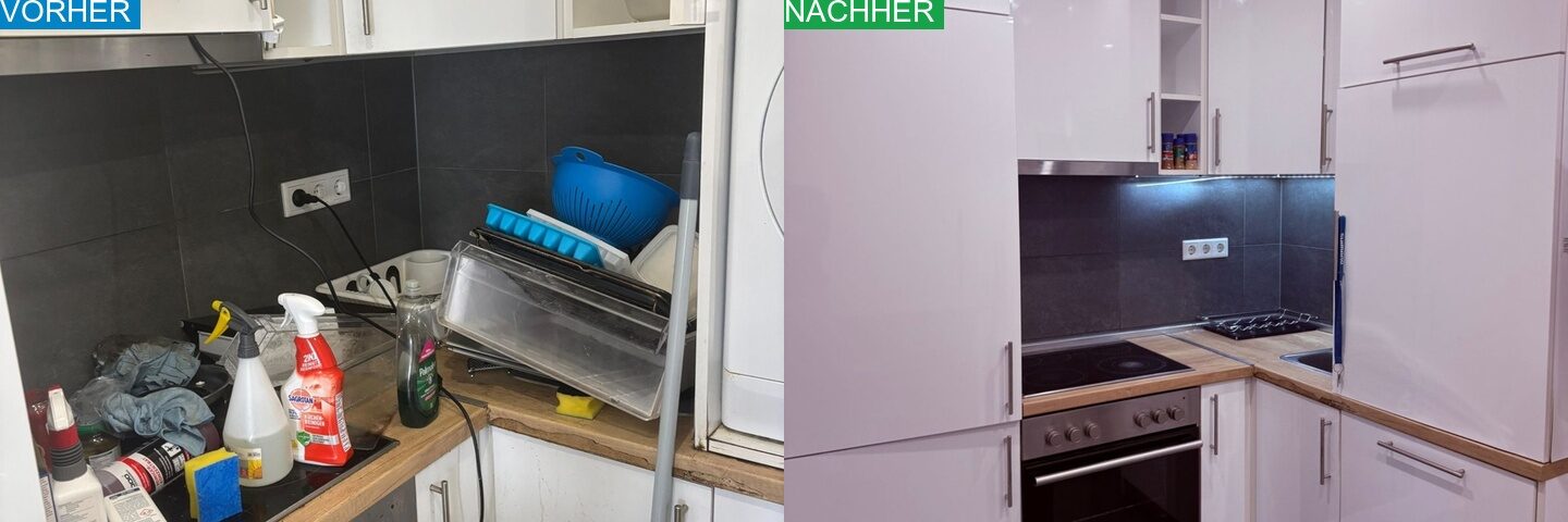 AYA Reinigung Vorher Nachher