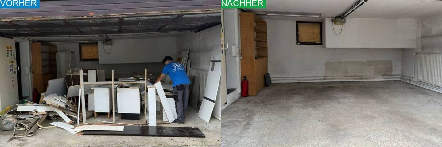 AYA Reinigung Vorher Nachher
