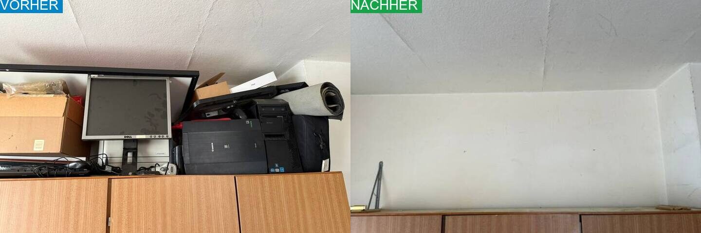 AYA Reinigung Vorher Nachher