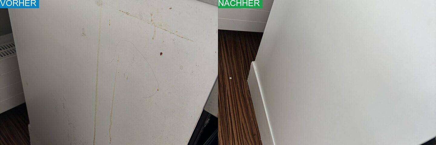 AYA Reinigung Vorher Nachher