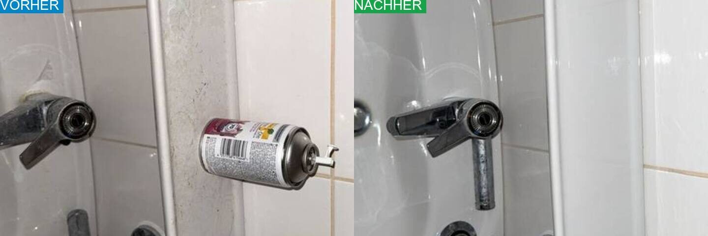 AYA Reinigung Vorher Nachher
