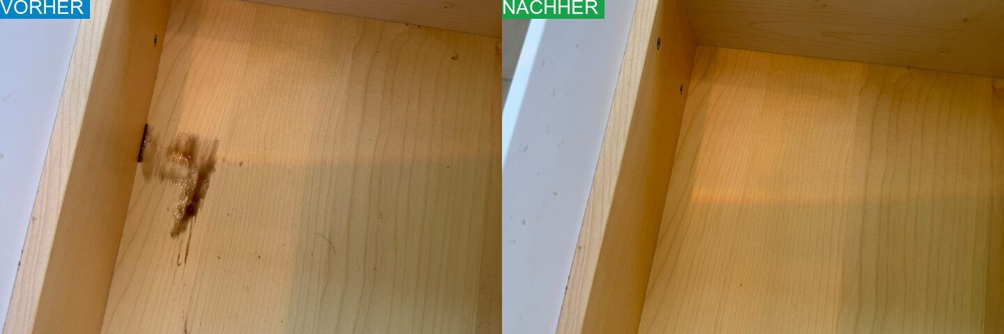 AYA Reinigung Vorher Nachher