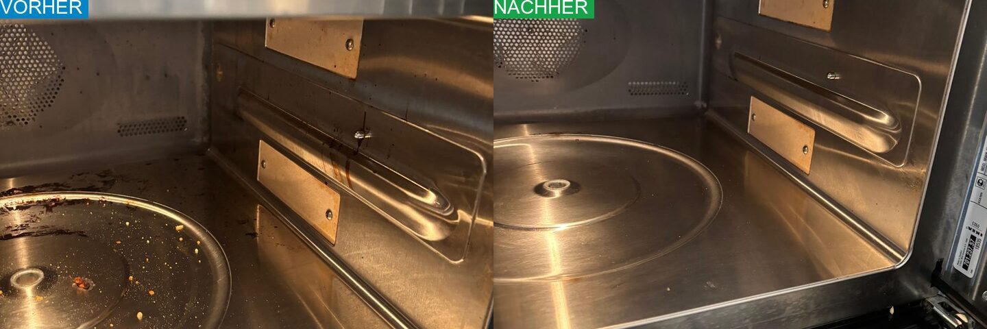 AYA Reinigung Vorher Nachher