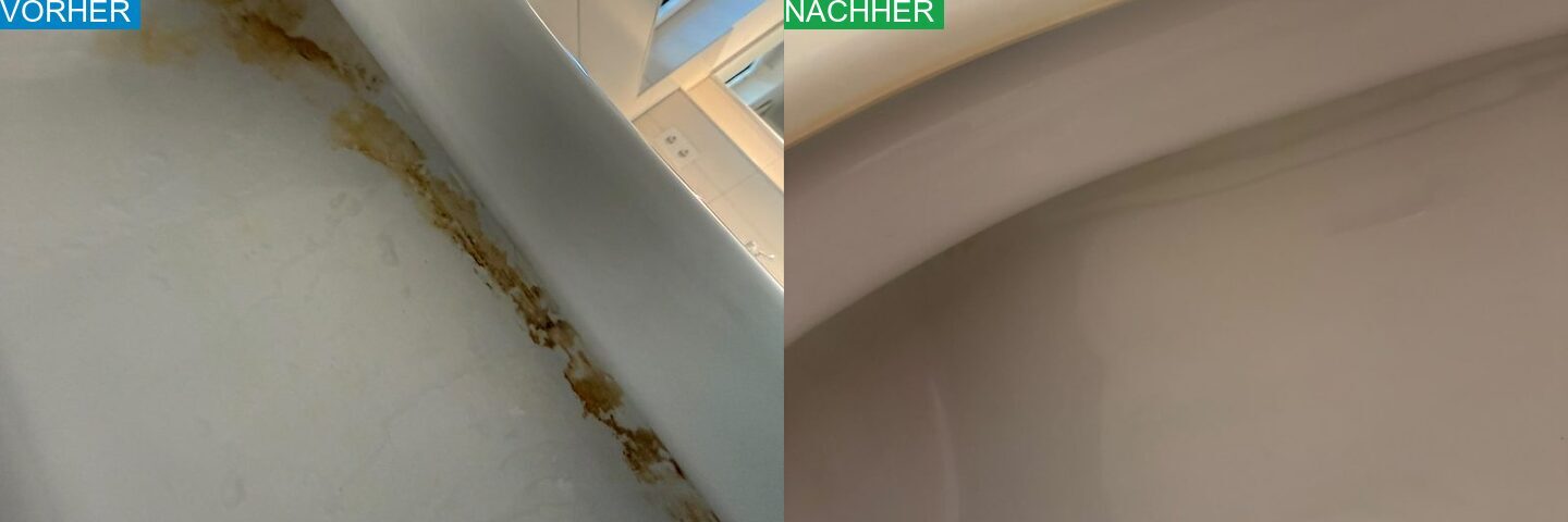 AYA Reinigung Vorher Nachher