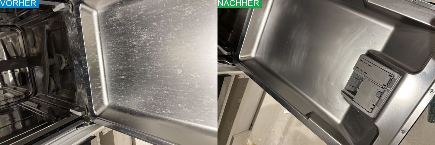 AYA Reinigung Vorher Nachher