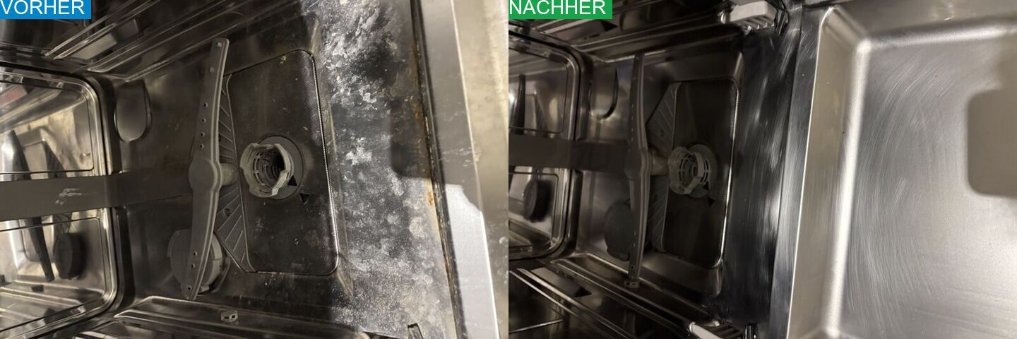 AYA Reinigung Vorher Nachher