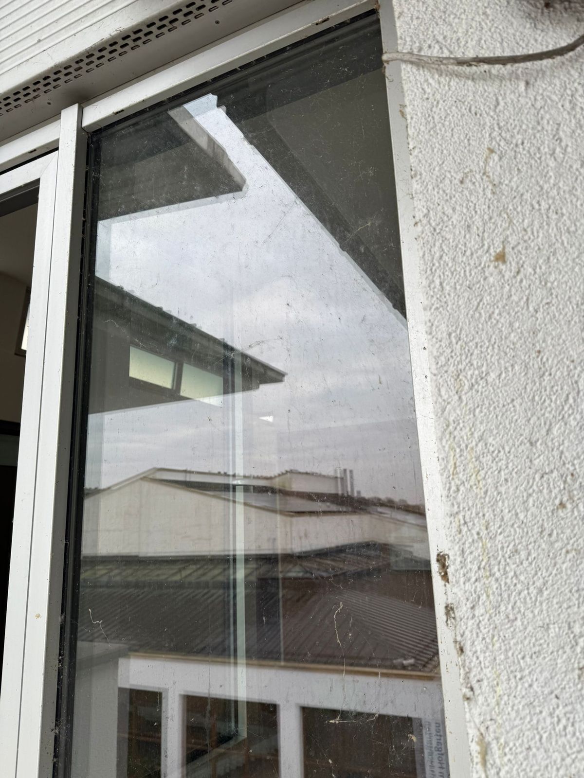 Fensterreinigung Vorher