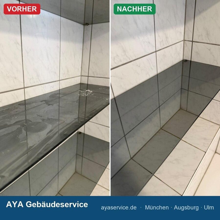 Vorher-Nachher Reinigung