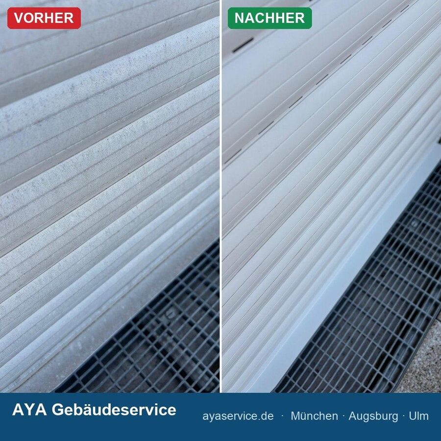 Vorher-Nachher Reinigung