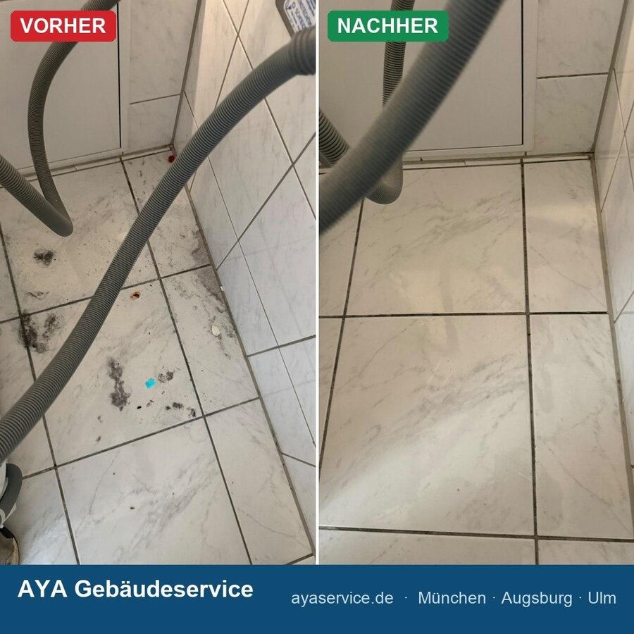 Vorher-Nachher Reinigung