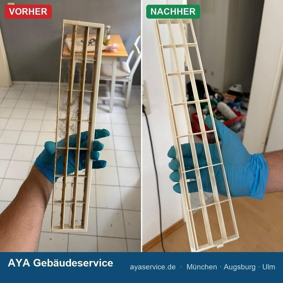 Vorher-Nachher Reinigung