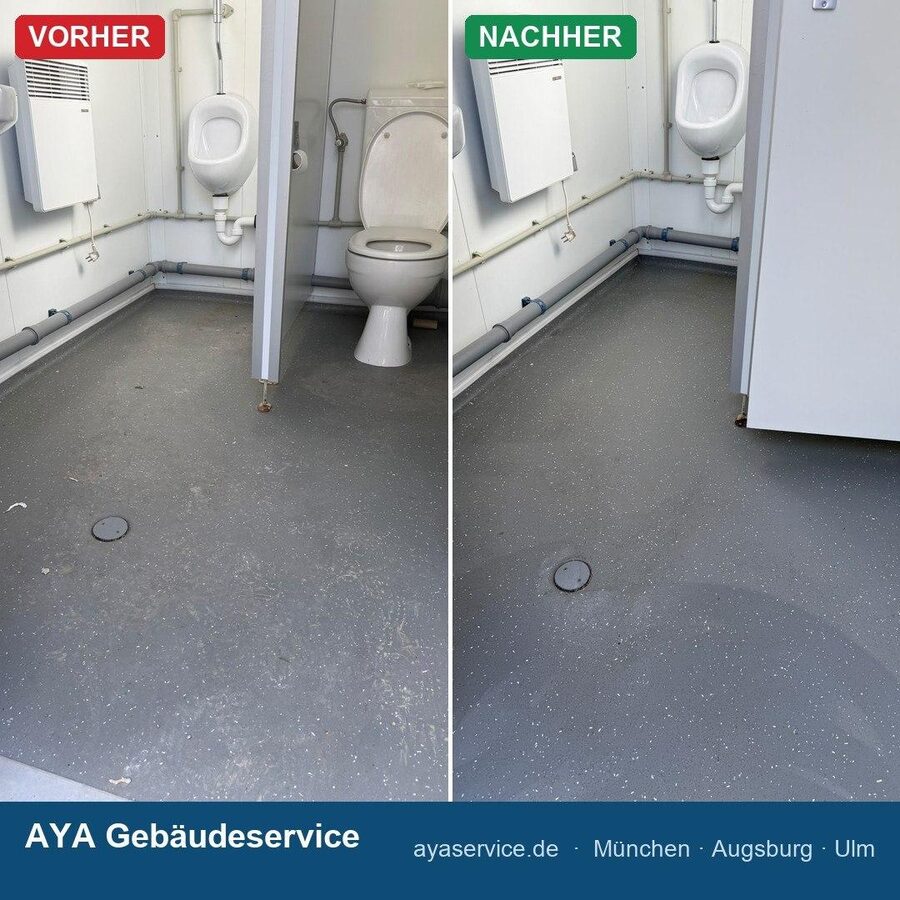 Vorher-Nachher Reinigung