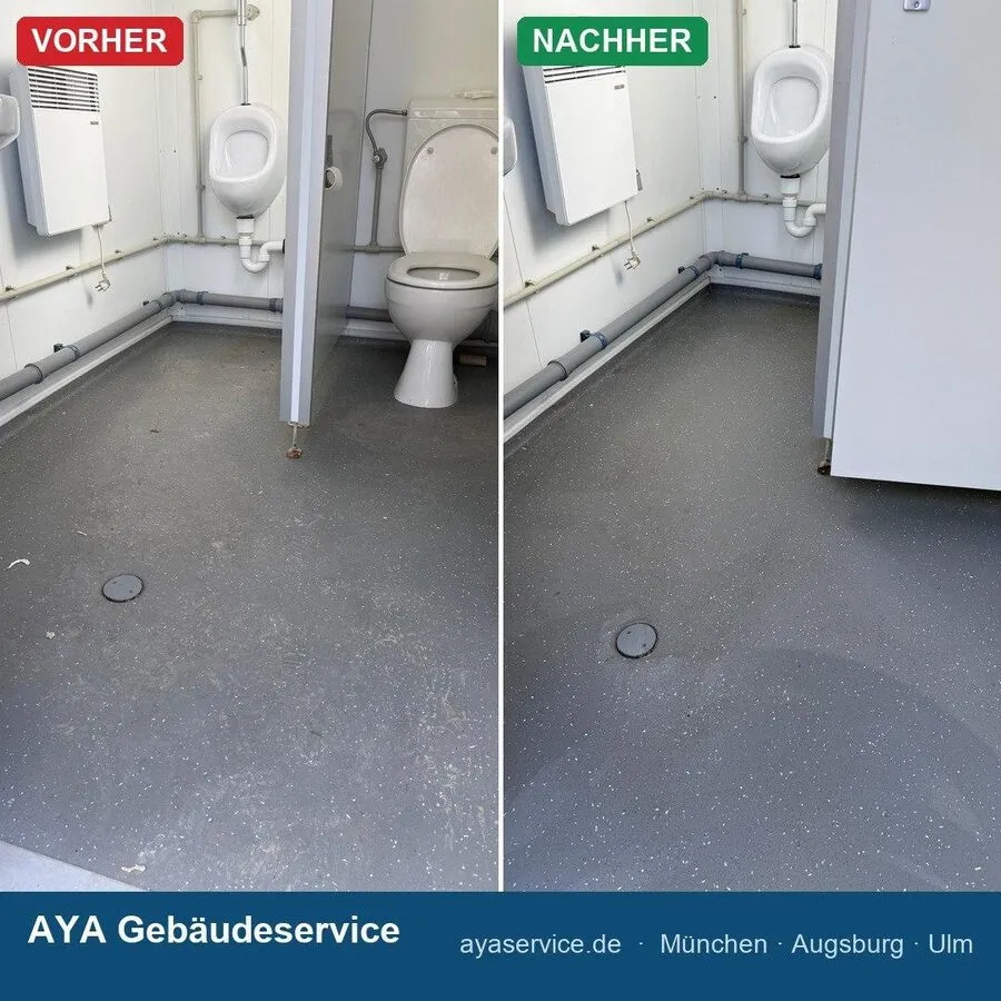Vorher-Nachher Reinigung